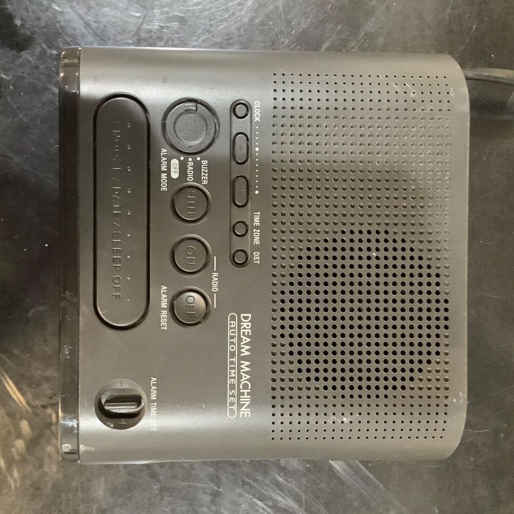 Sony Dream Machine FM/AM Alarm Clock Radio Tested Working
